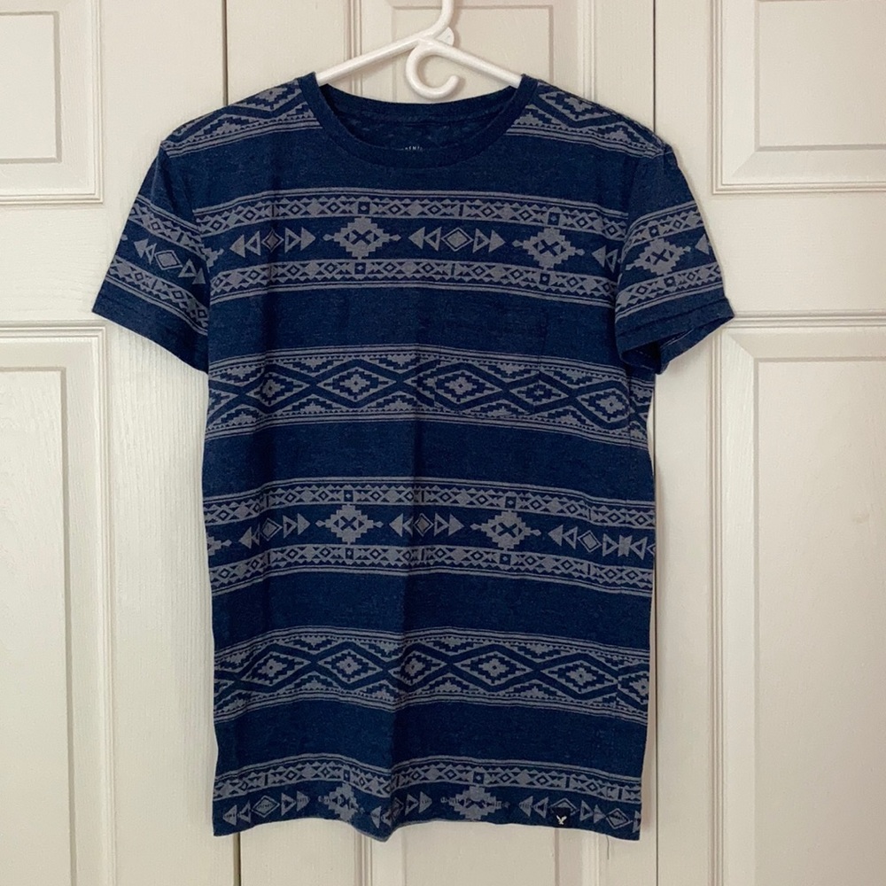 Men’s Blue American Eagle Tee Size XS